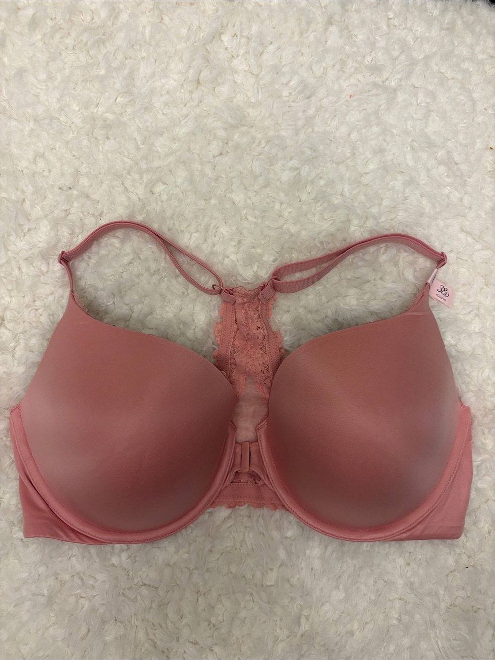 Women's Soft Molded Racerback Bra in Dusty Rose